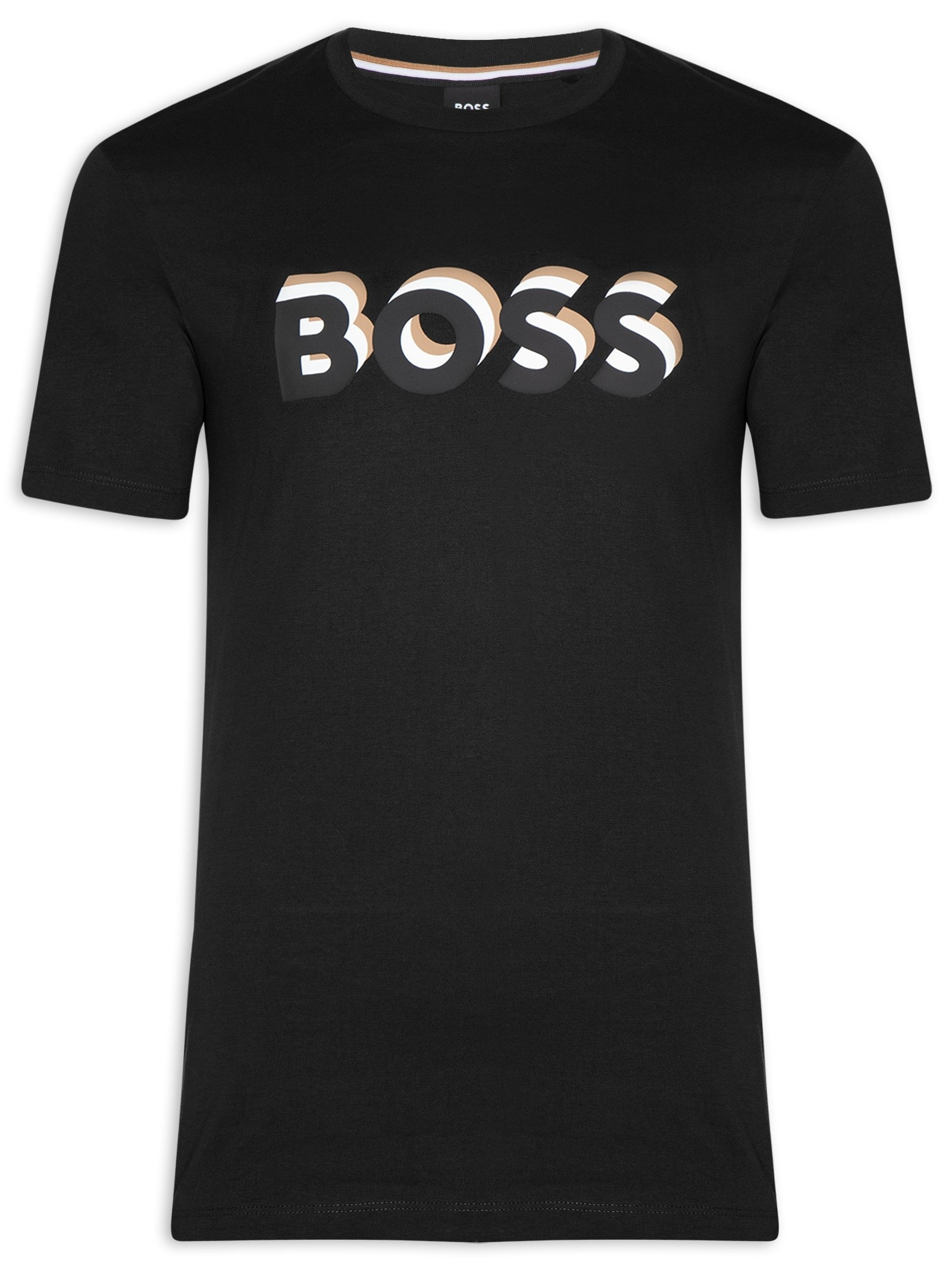Camiseta Masculina Tiburt Preto Boss