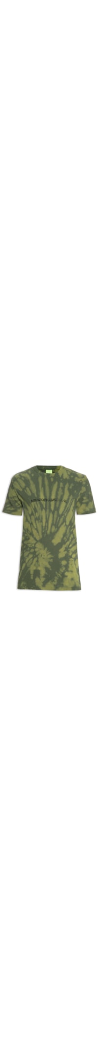 Camiseta Masculina Tie Dye Amazon Guardians - Verde