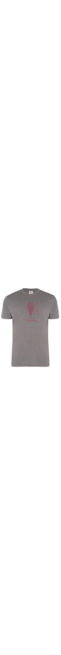 Camiseta Masculina Time To Live - Cinza