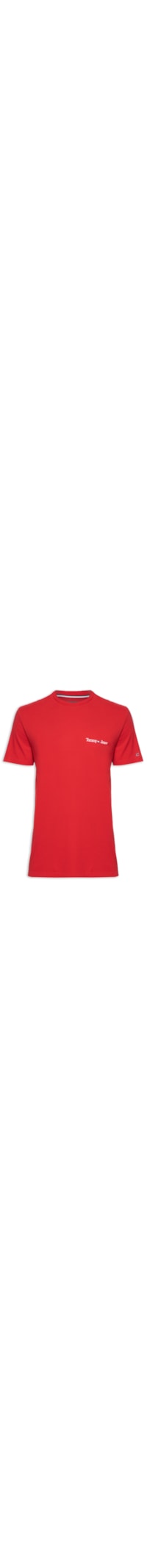 Camiseta Masculina Tjm Clsc Linear Chest - Vermelho