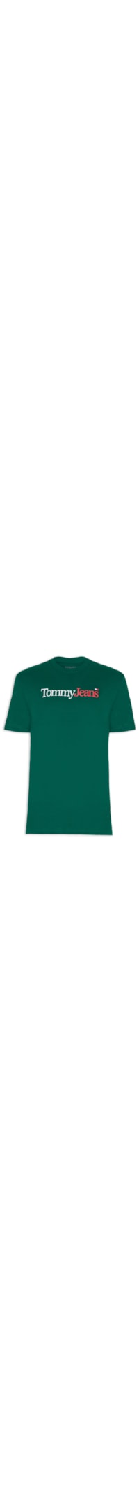 Camiseta Masculina Tjm Reg Essential Multi Logo Tee - Verde