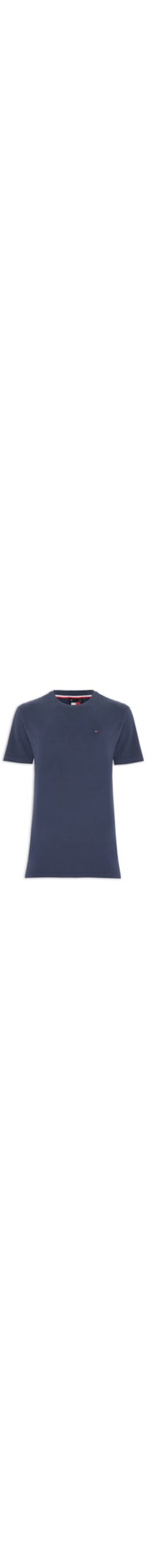 Camiseta Masculina Tjm Slim C Neck Tee - Azul