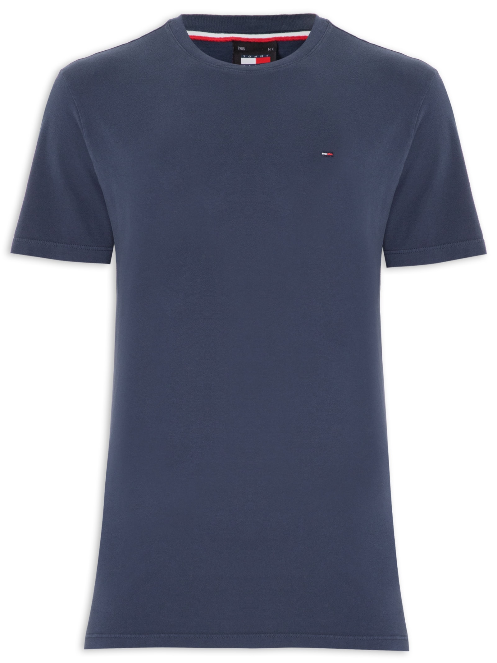 Camiseta Masculina Tjm Slim C Neck Tee Azul Tommy Jeans