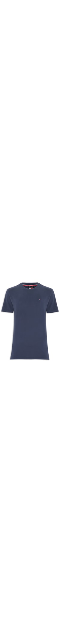 Camiseta Masculina Tjm Slim C Neck Tee - Azul