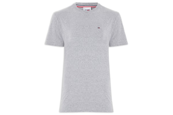 Camiseta Masculina Tjm Slim C Neck Tee - Cinza
