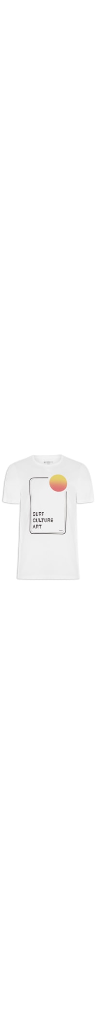 Camiseta Masculina Touch Culture - Off white