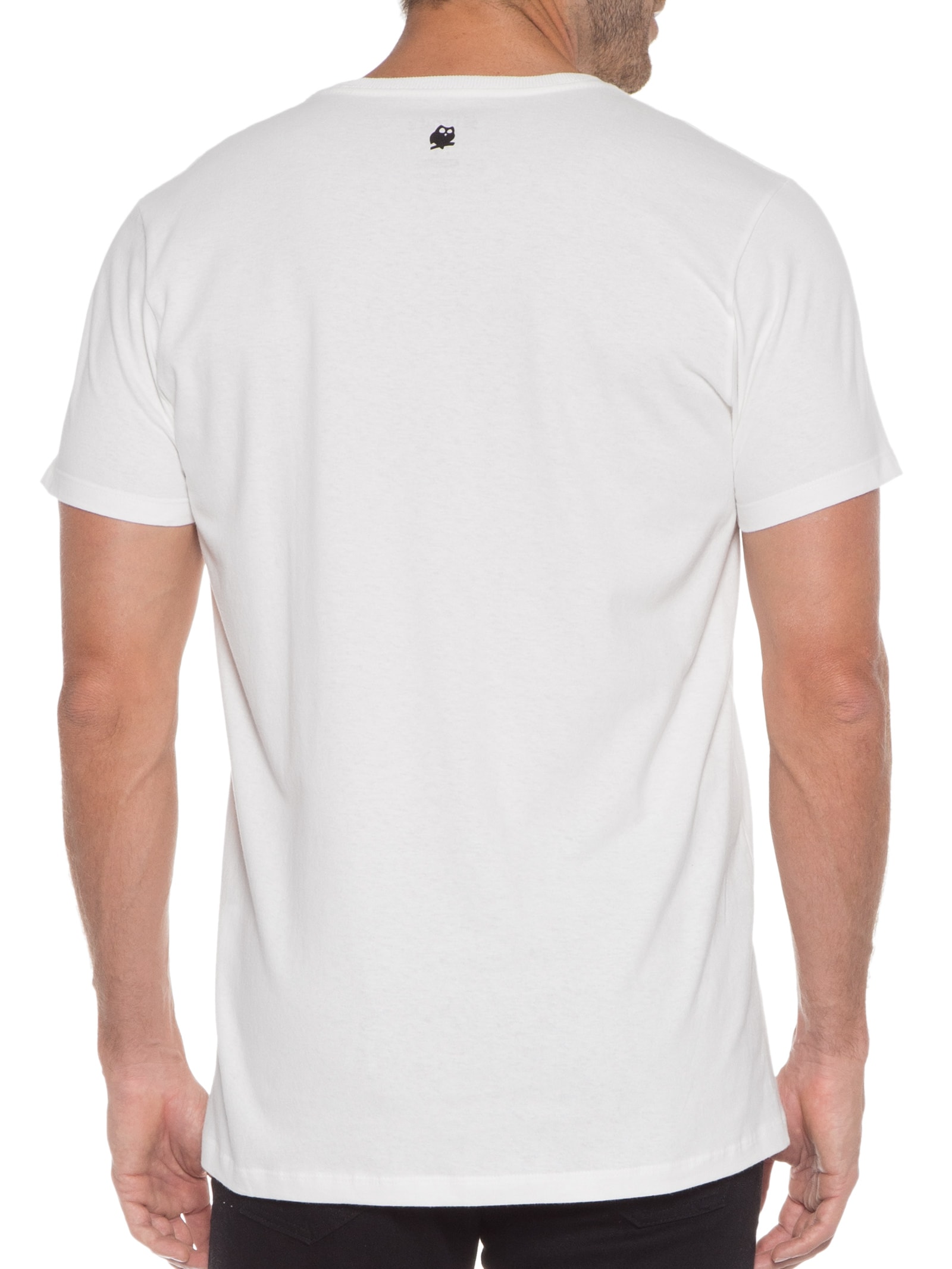 Camiseta Masculina Touch Espontaneo Branco Limits