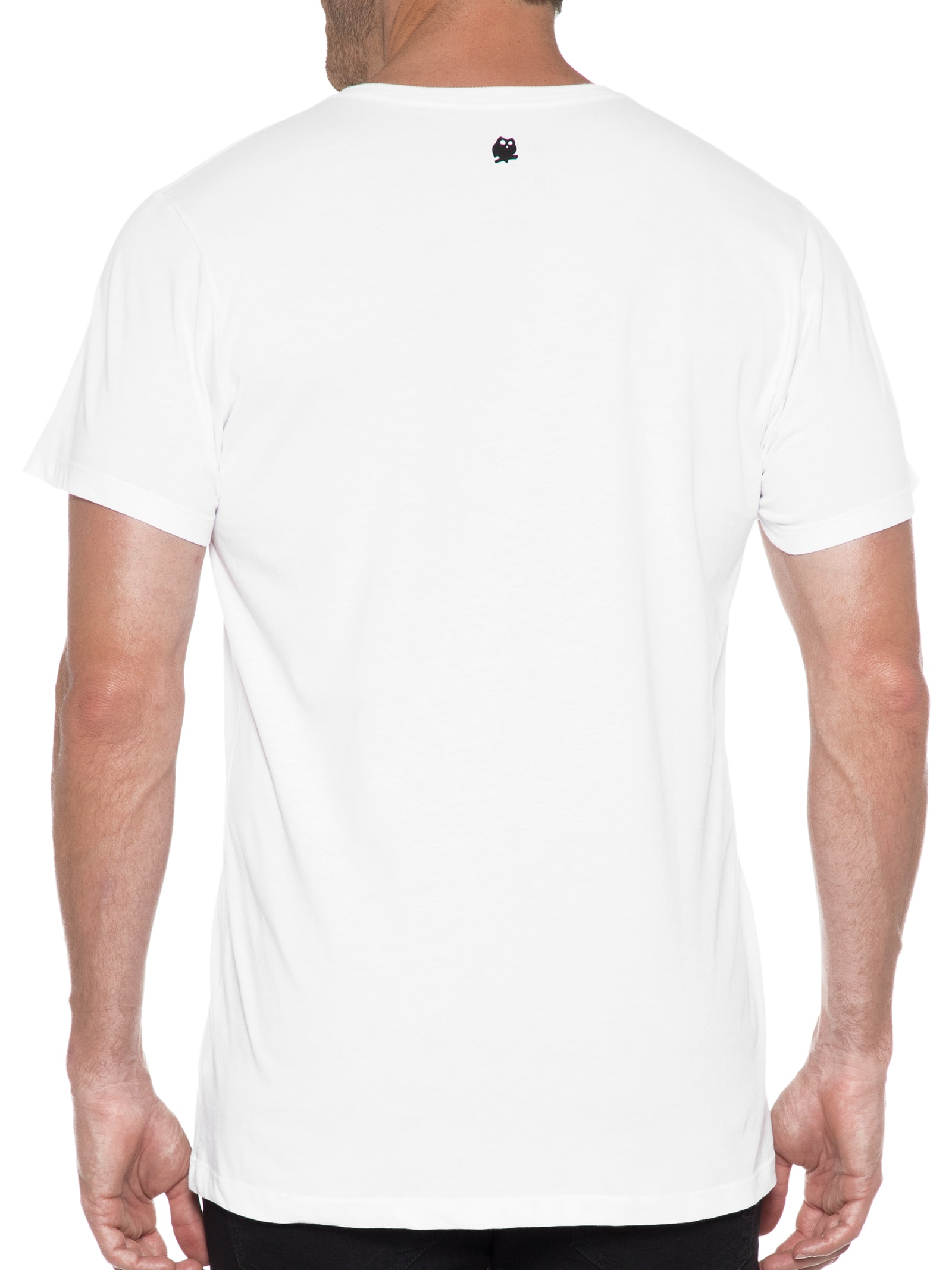 Camiseta Masculina Touch Minha Praia Branco Limits