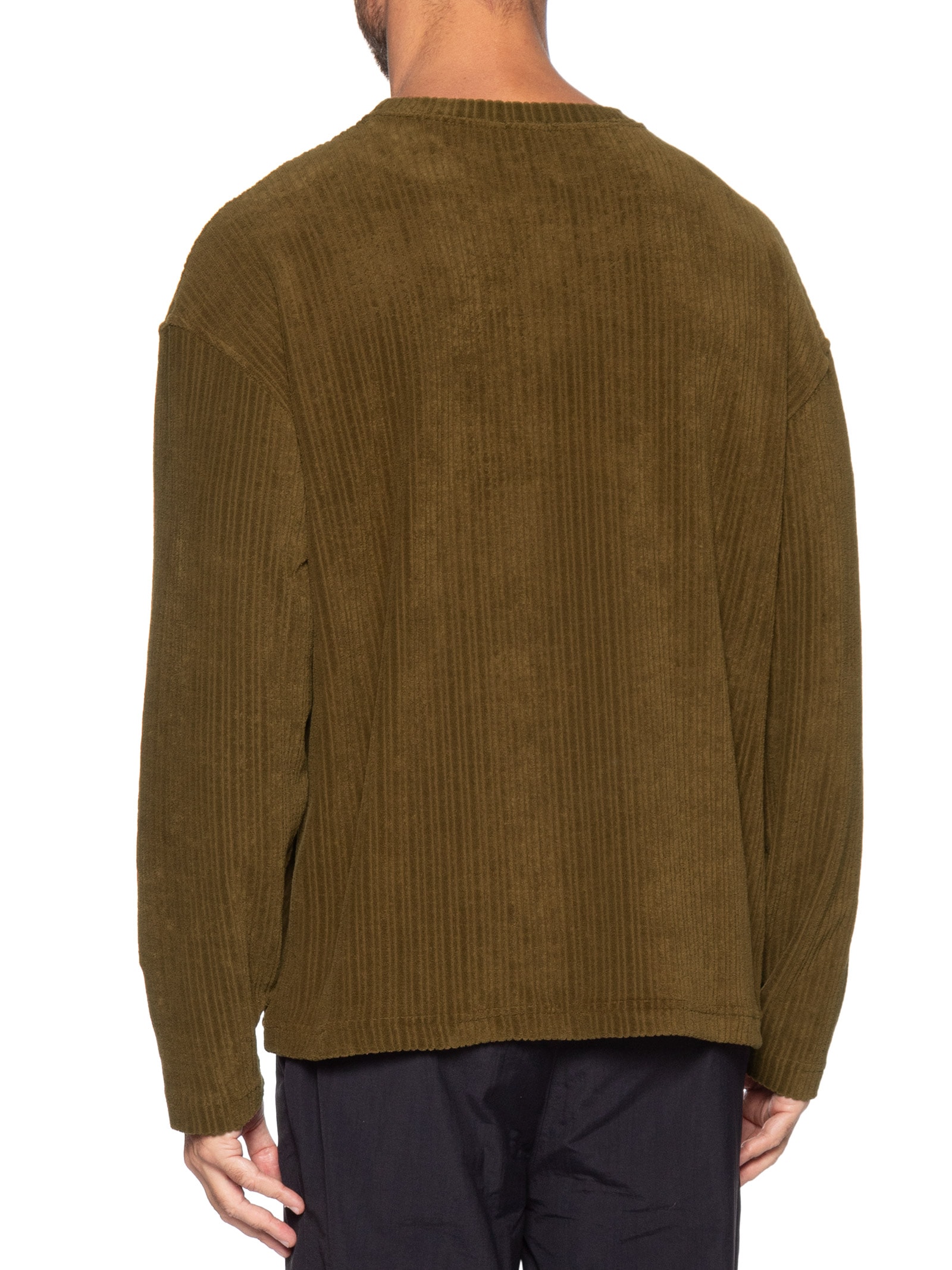 Camiseta Masculina Towelling Rib – Marrom Osklen