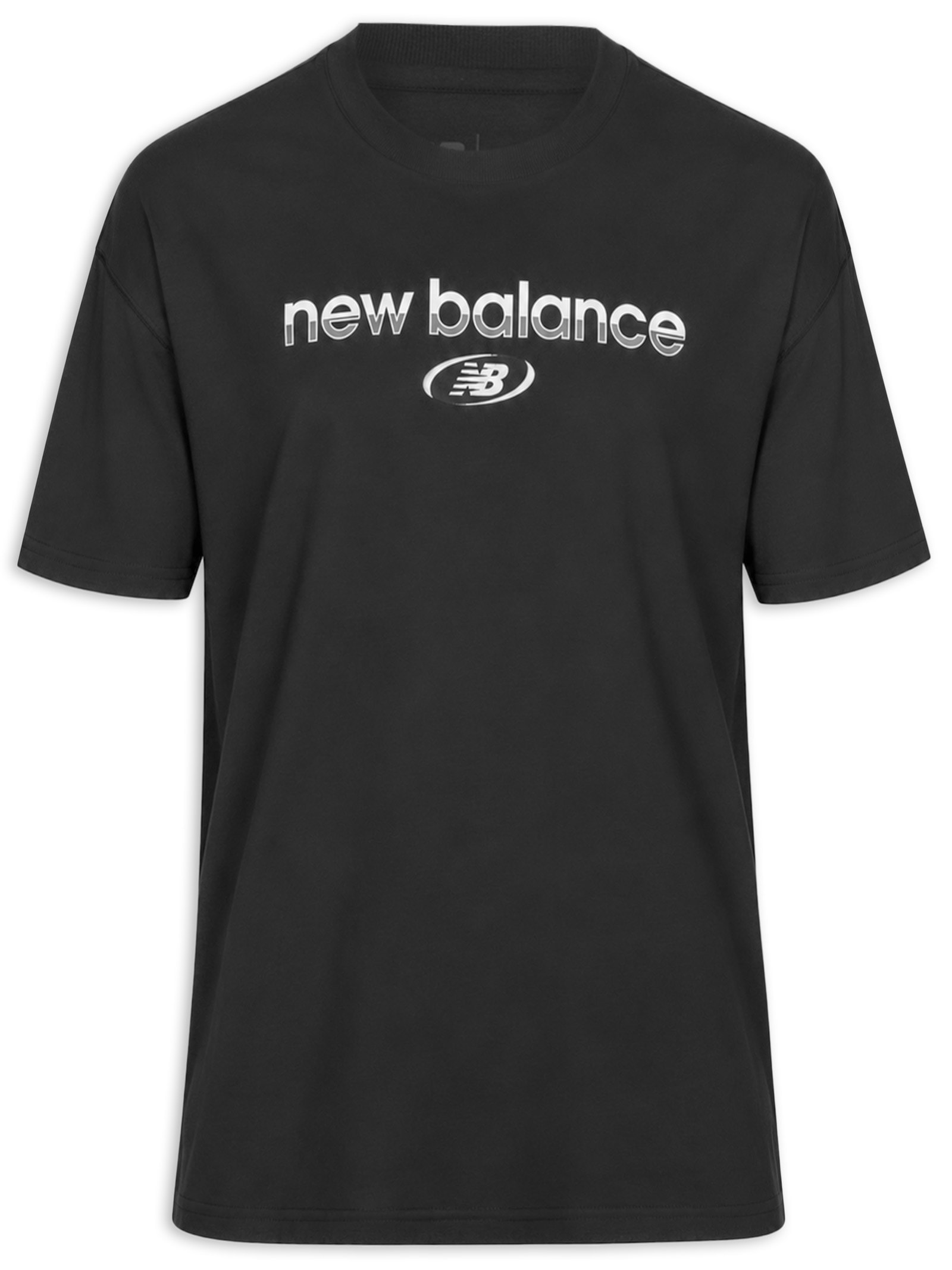 Camiseta Masculina Trackside Preto New Balance