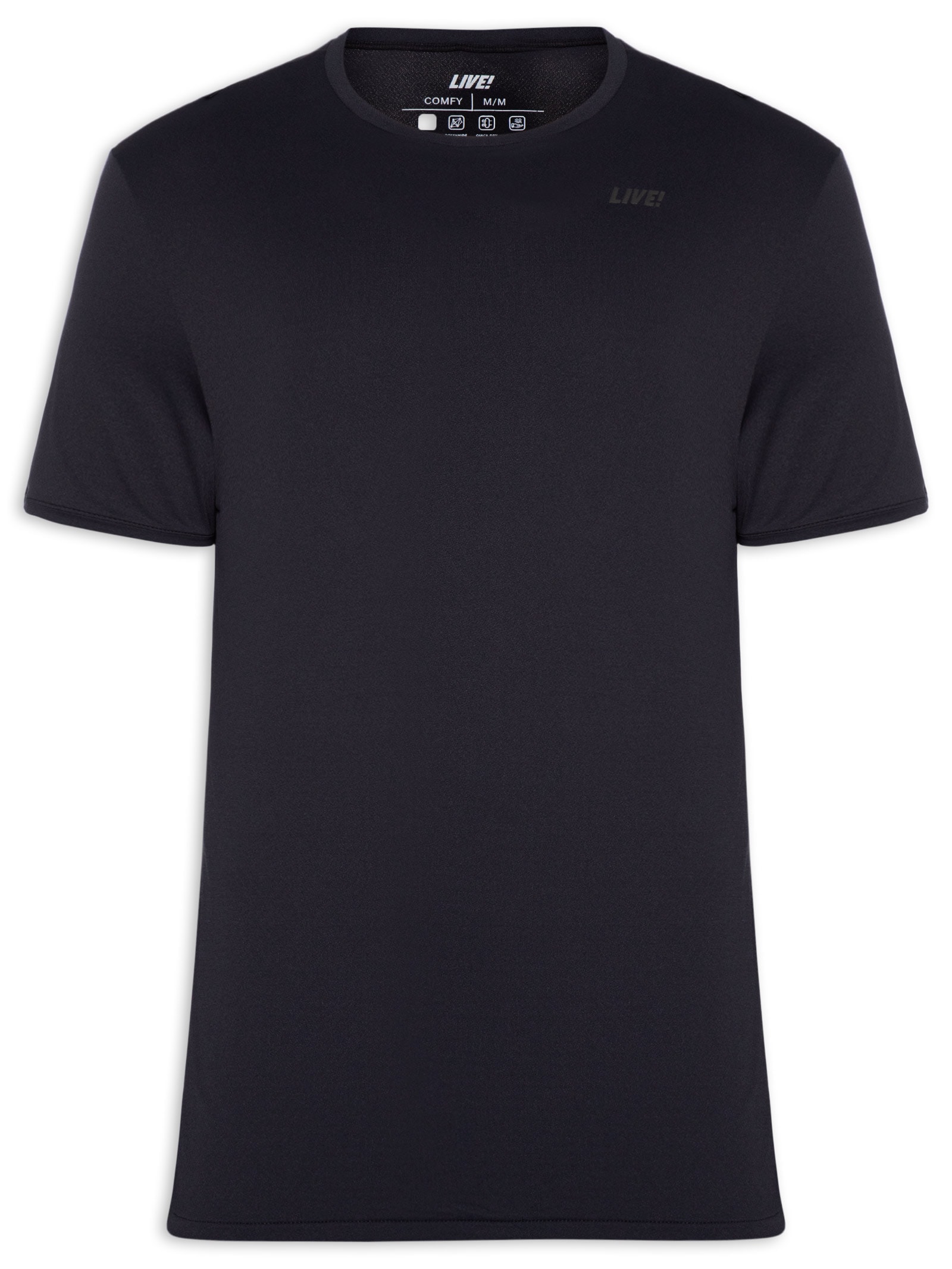 Camiseta Masculina Train Comfy Men Azul Live!