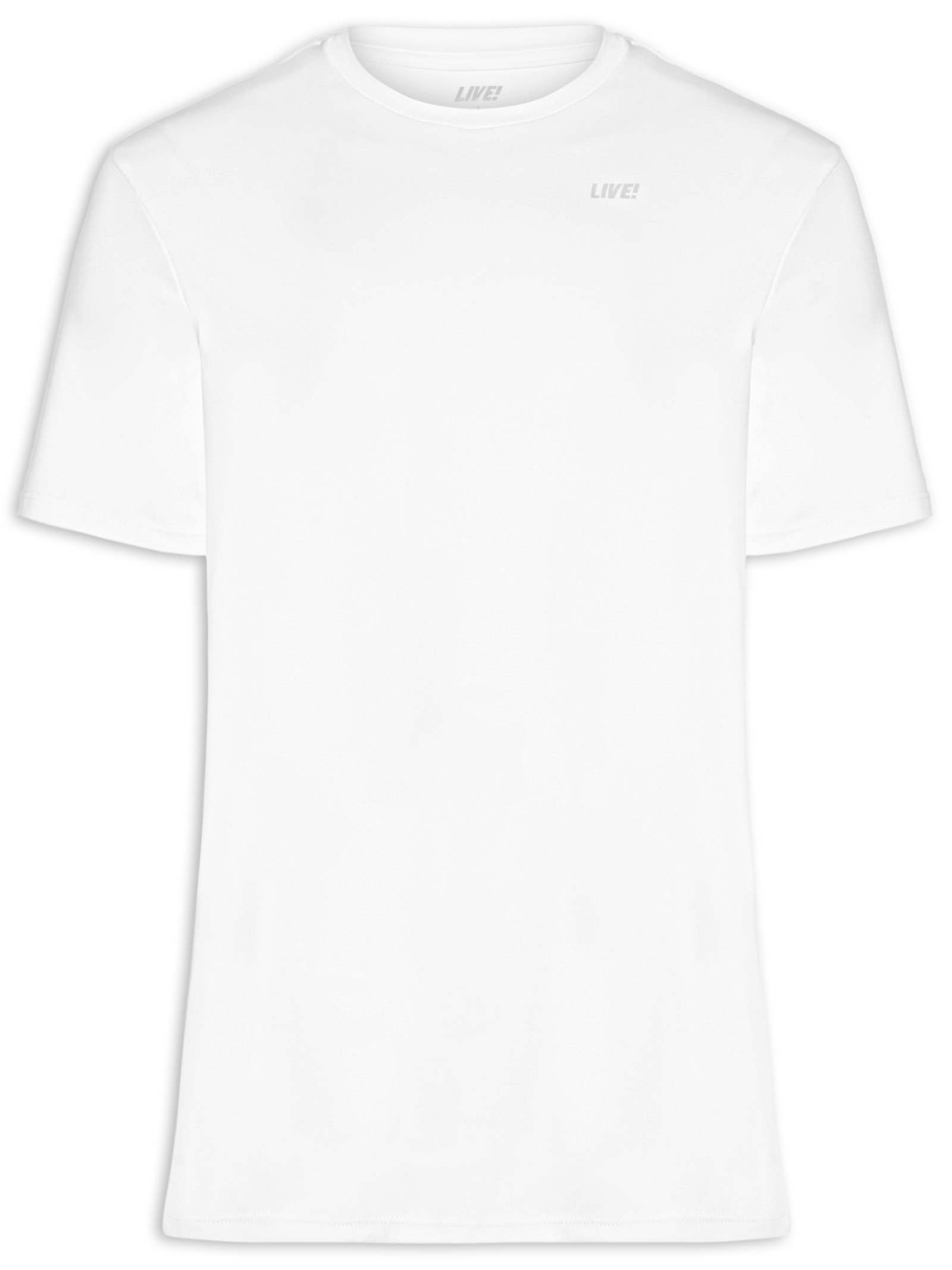 Camiseta Masculina Train Comfy Men Branco Live!