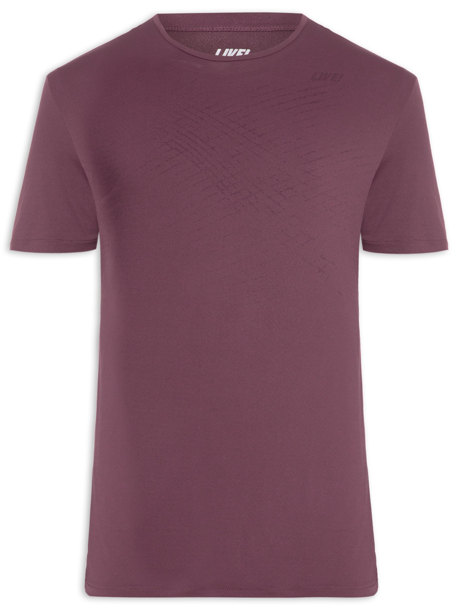 Camiseta Masculina Train Comfy – Vermelho Live!
