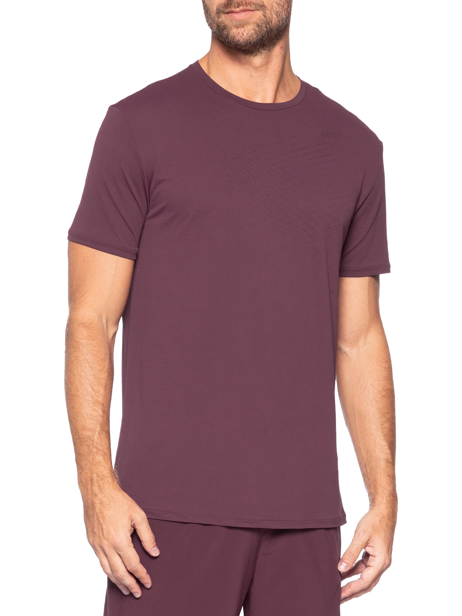 Camiseta Masculina Train Comfy – Vermelho Live!