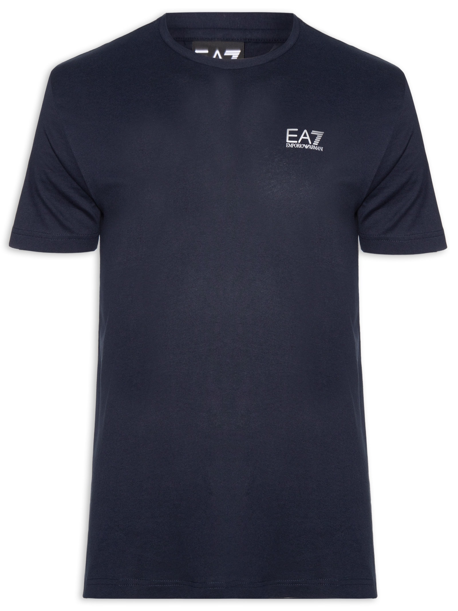 Camiseta Masculina Train Logo Azul Ea7 Emporio Armani