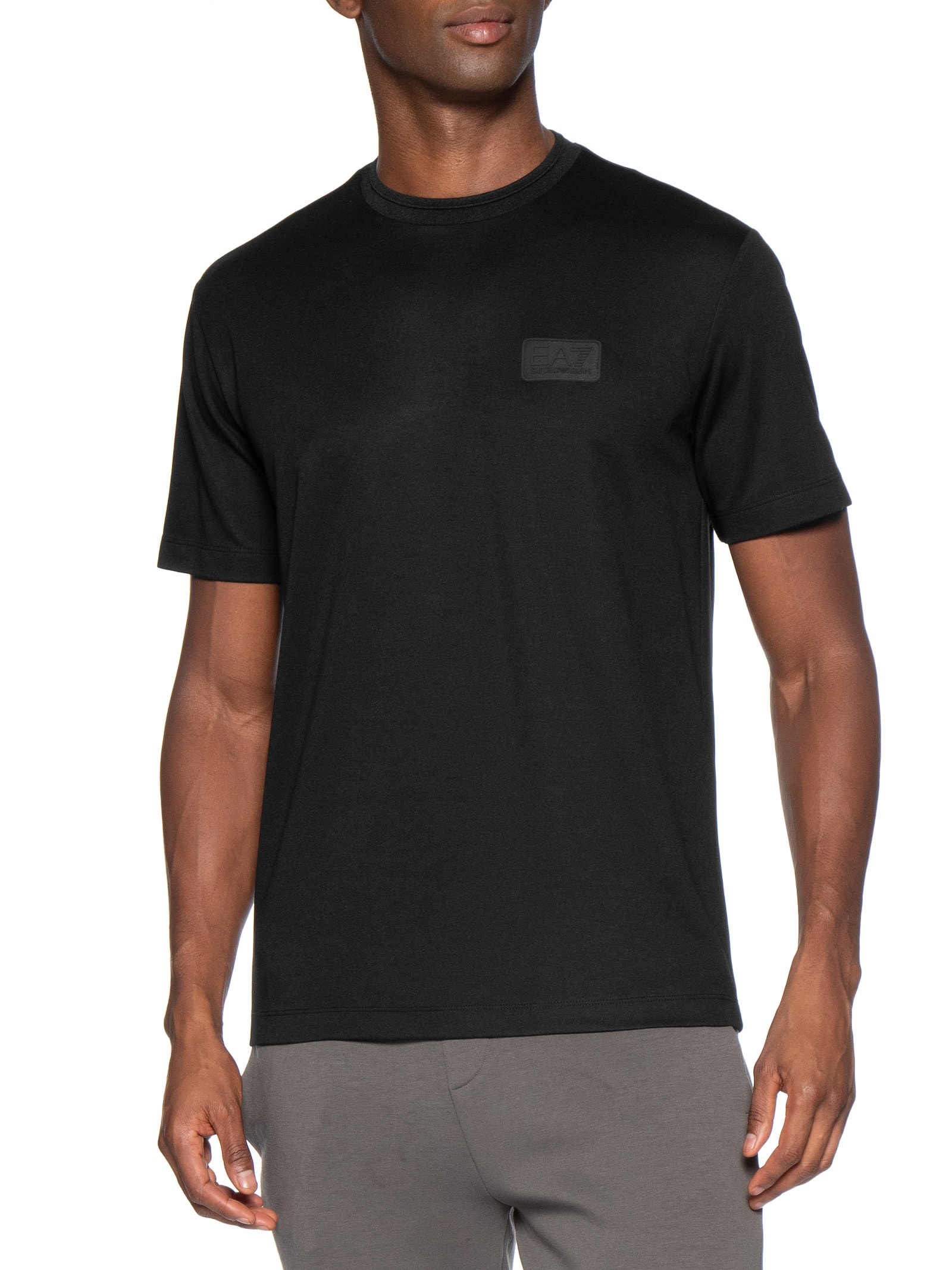 Camiseta Masculina Train Lux Preto Ea7 Emporio Armani