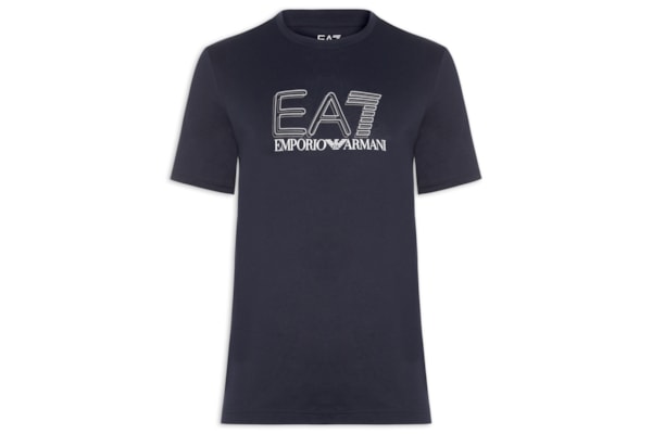 Camiseta Masculina Train Maxi Logo - Azul