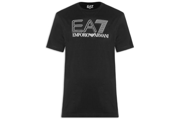 Camiseta Masculina Train Maxi Logo - Preto