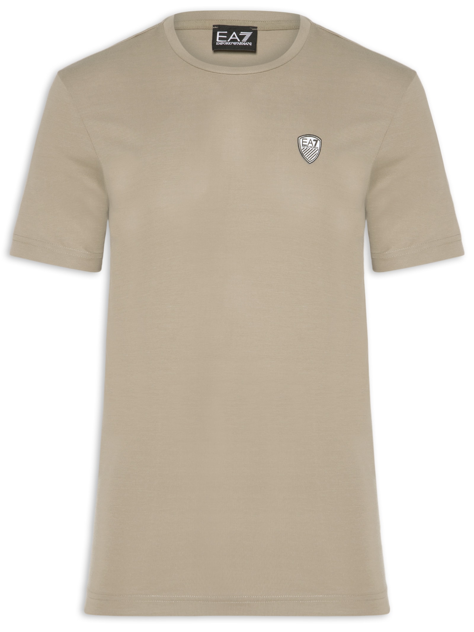 Camiseta Masculina Train Premium – Bege Ea7 Emporio Armani