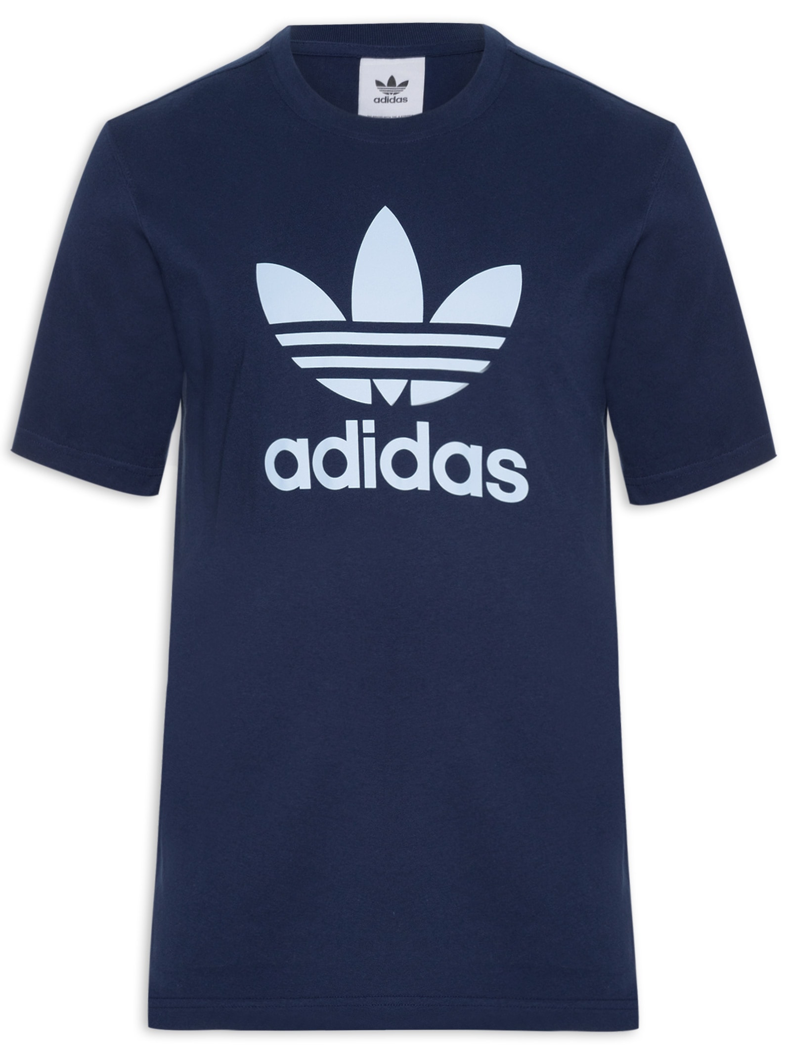 Camiseta Masculina Trefoil Azul Adidas Originals