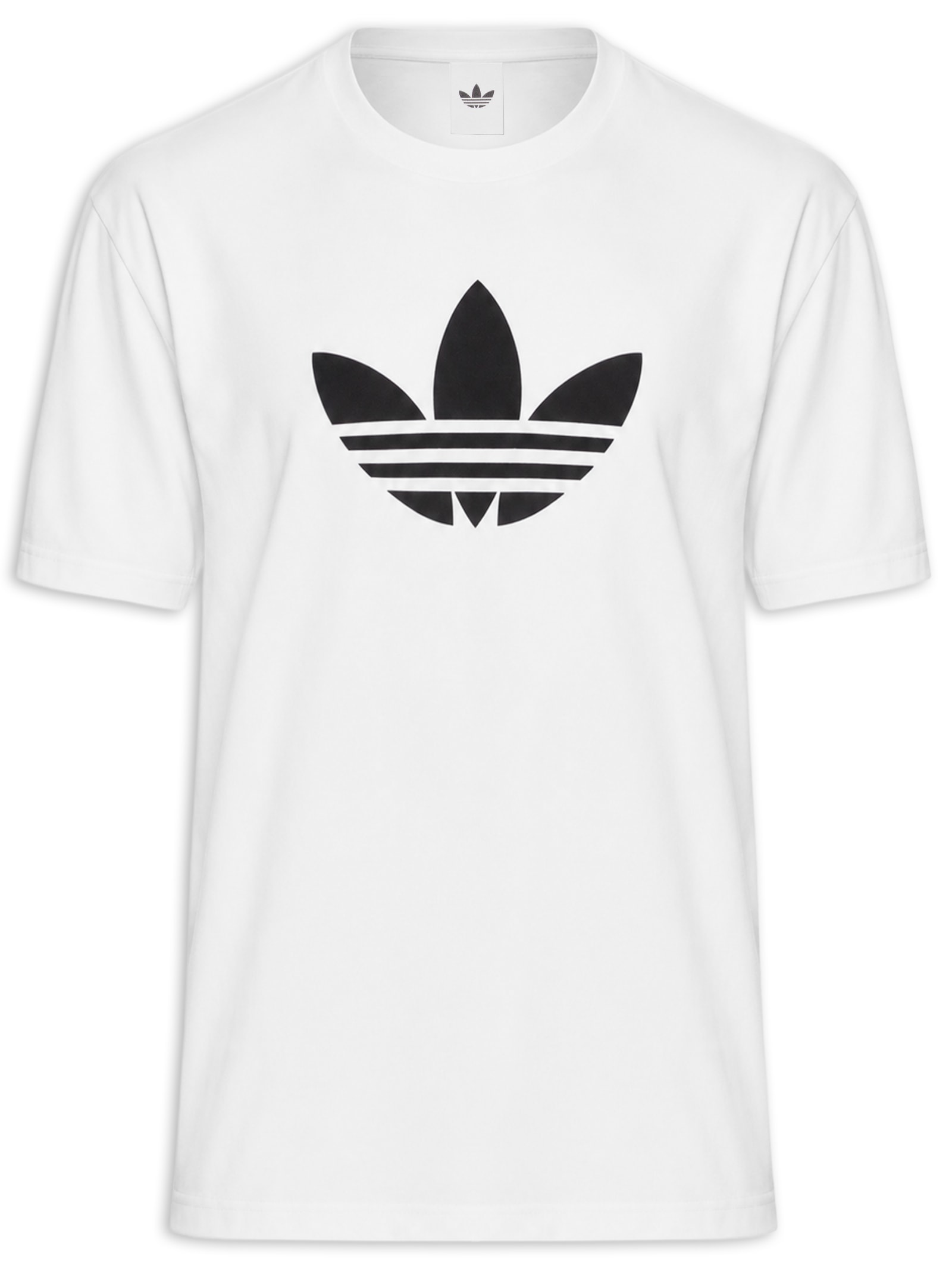 Camiseta Masculina Trefoil Branco Adidas Originals