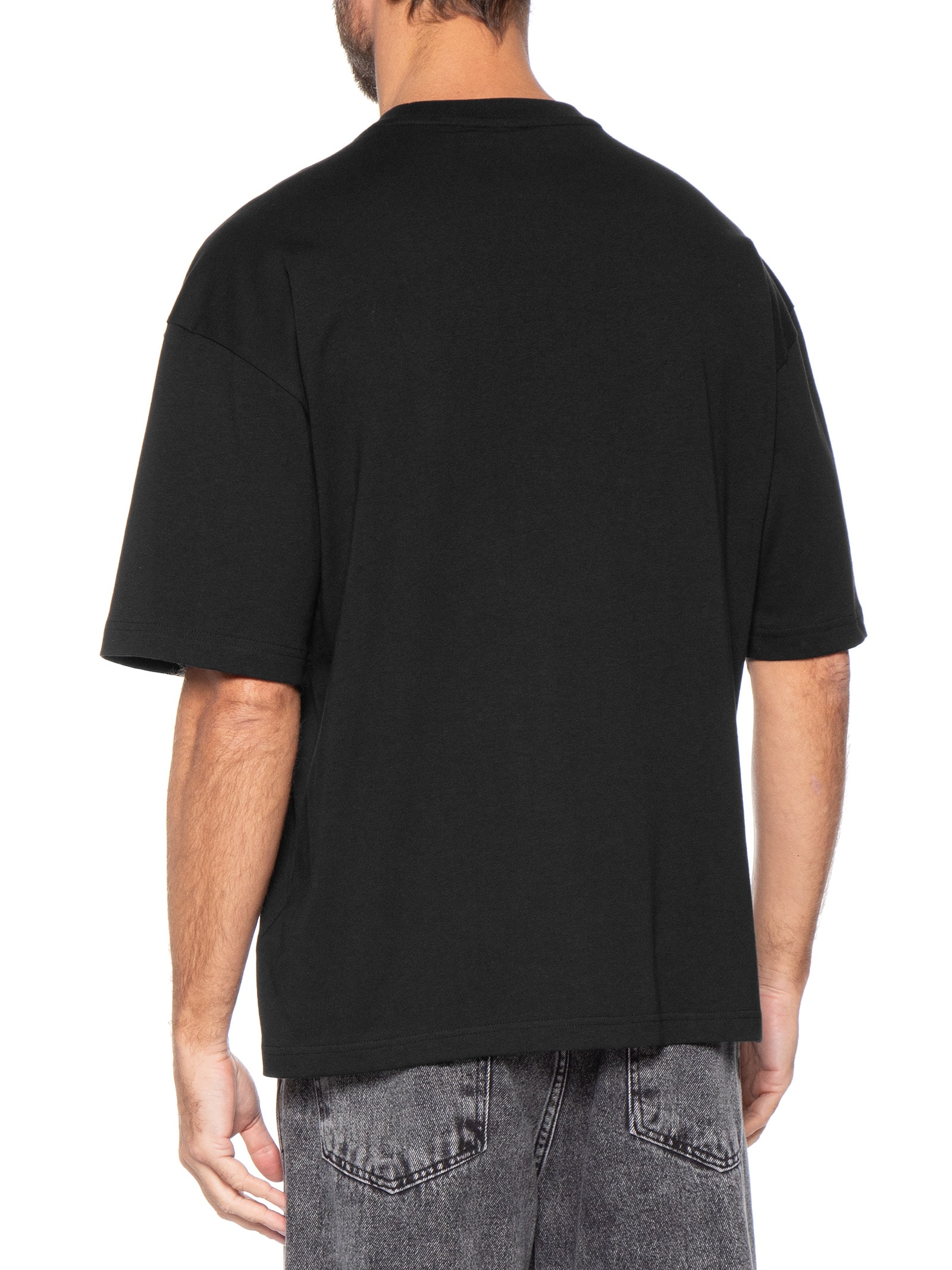 Camiseta Masculina Trefoil Camo Preto Adidas Originals