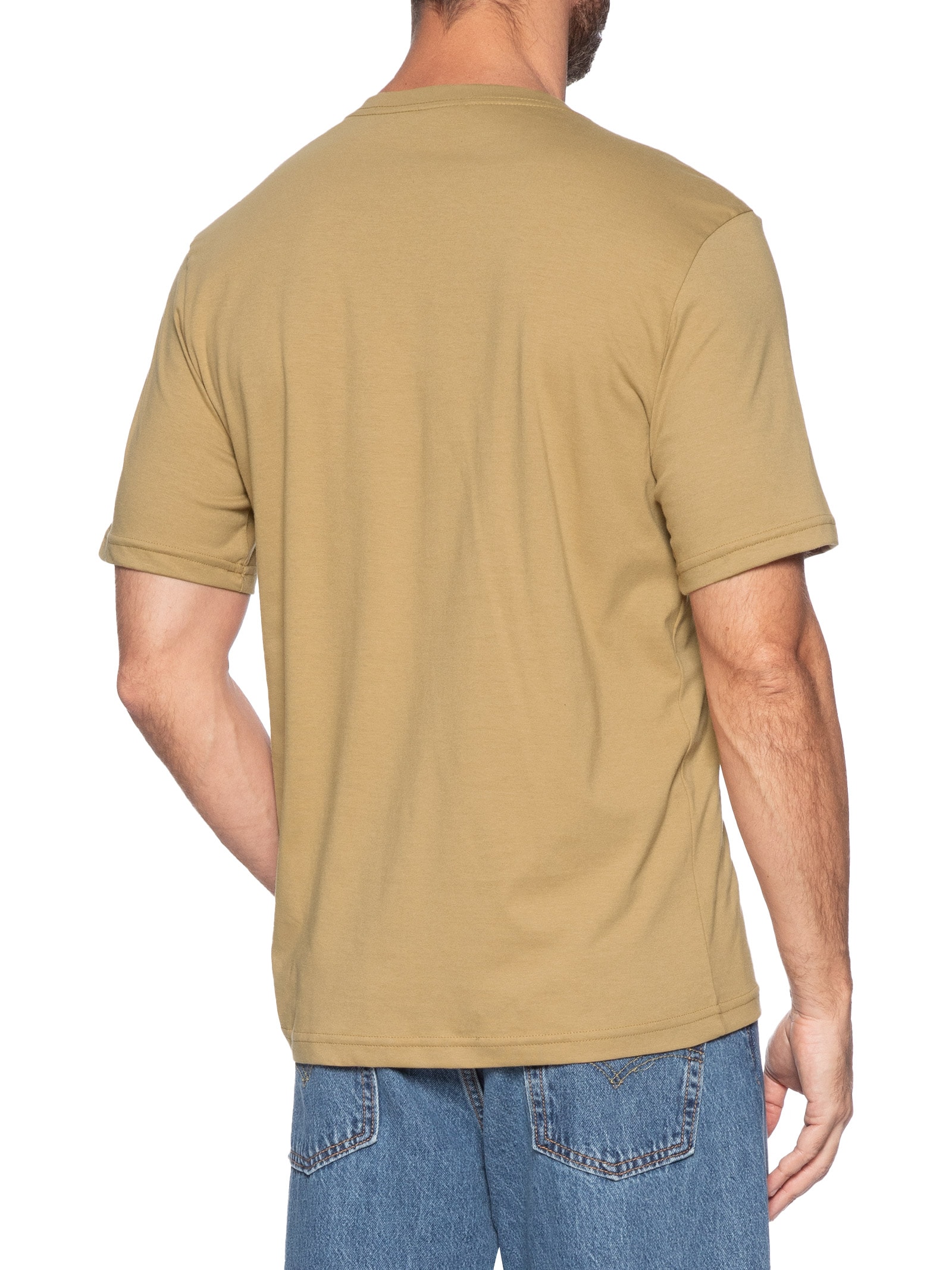 Camiseta Masculina Trefoil Marrom Adidas Originals