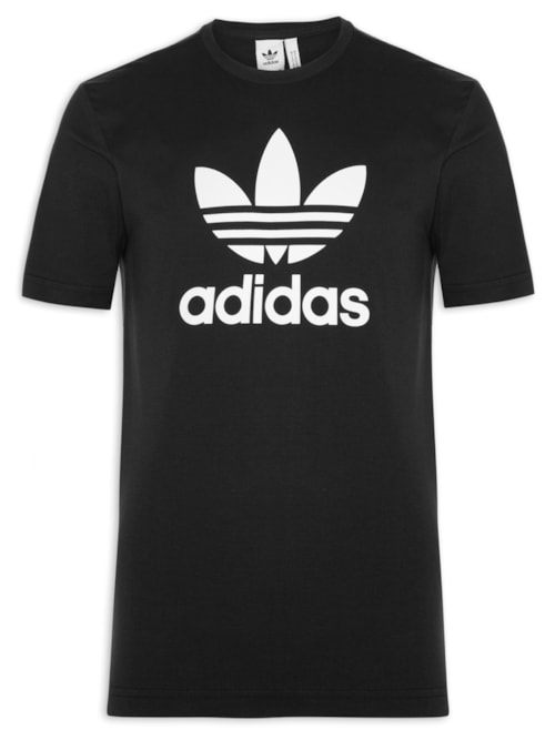 Camiseta Masculina Trefoil – Preto