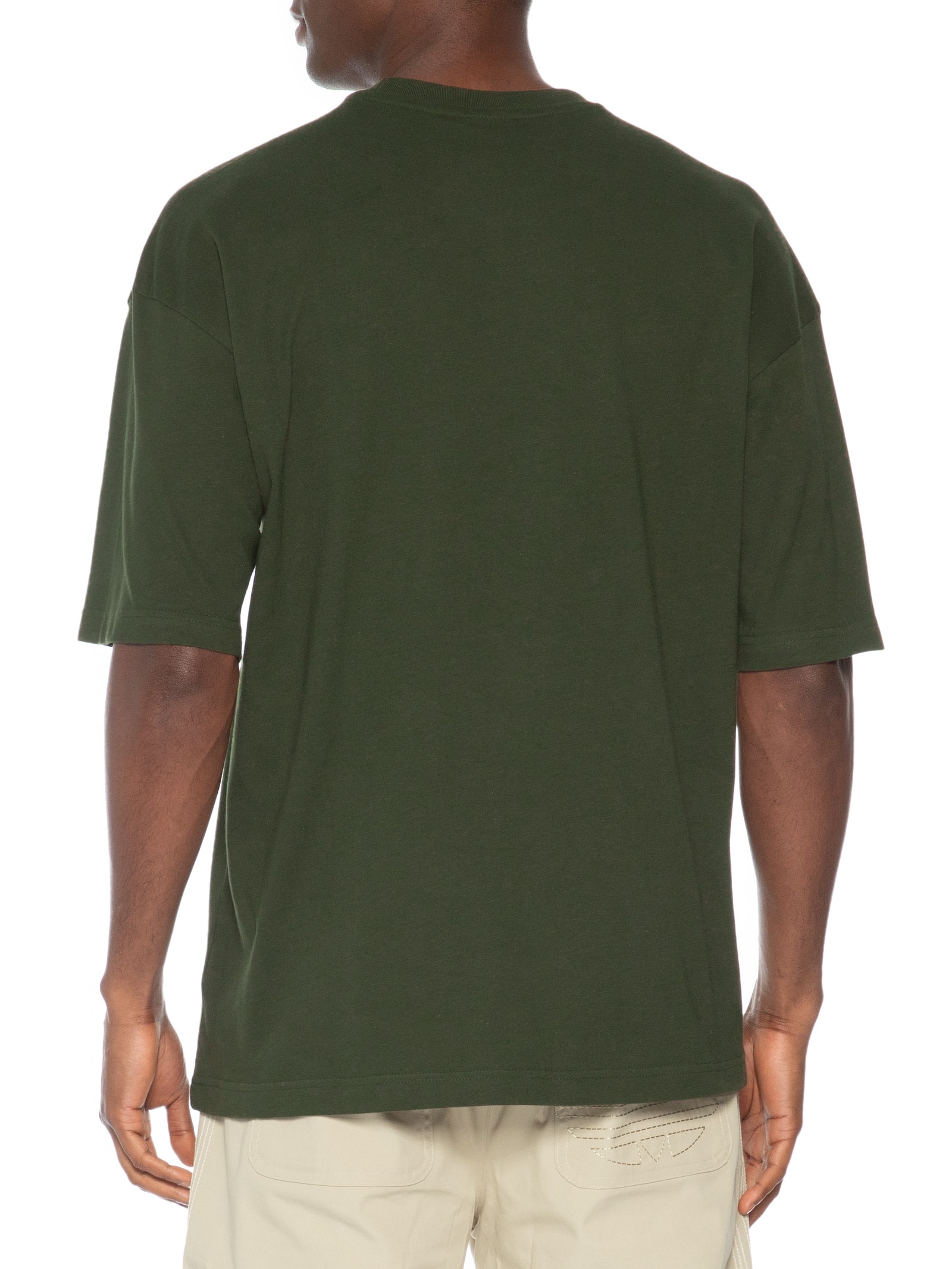 Camiseta Masculina Trefoil Verde Adidas Originals