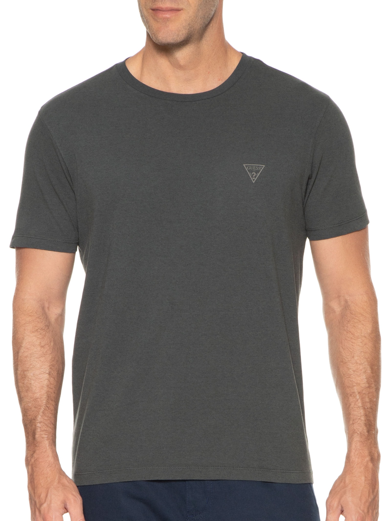 Camiseta Masculina Triang Pq Puff Verde Guess