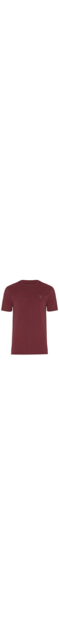 Camiseta Masculina Triangle Puff - Vinho
