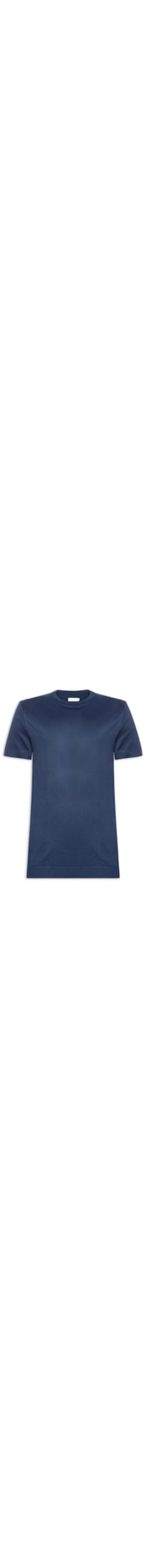 Camiseta Masculina Tricot Color - Azul