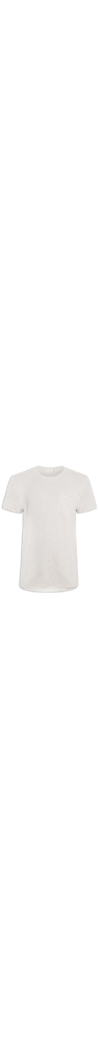 Camiseta Masculina Tricot Linho Roman - Bege