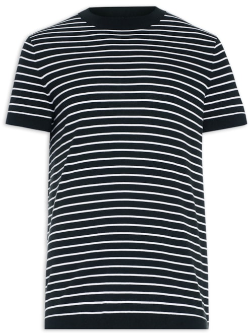 Camiseta Masculina Tricot Listra Viena - Azul