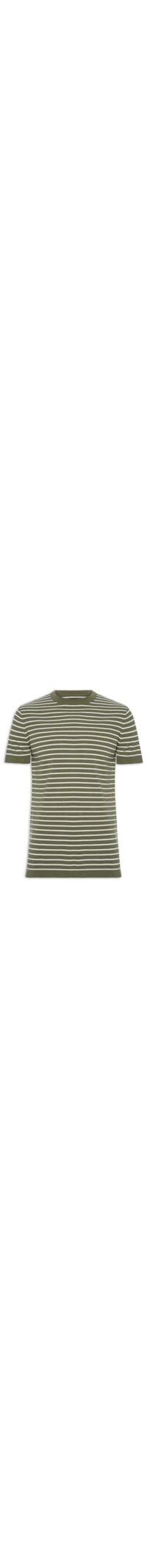 Camiseta Masculina Tricot Listra Viena - Verde
