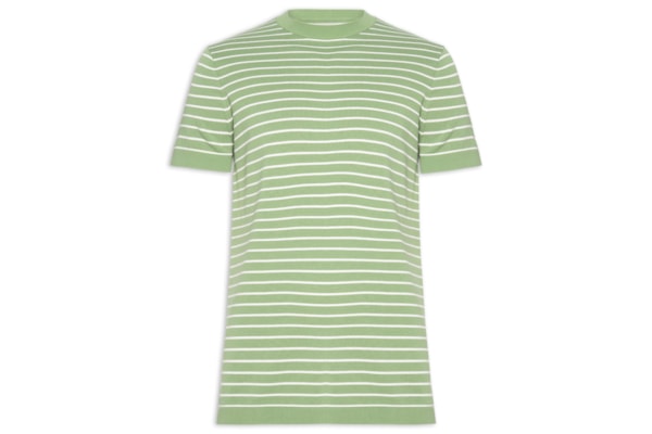 Camiseta Masculina Tricot Listra Viena - Verde
