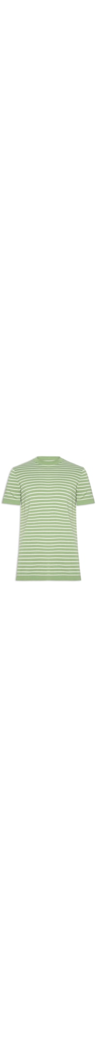 Camiseta Masculina Tricot Listra Viena - Verde