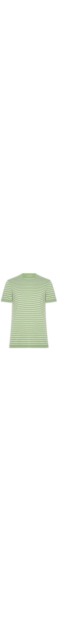 Camiseta Masculina Tricot Listra Viena - Verde