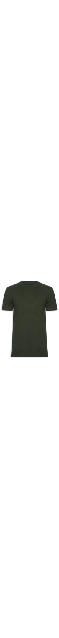 Camiseta Masculina Tricot Soft - Verde