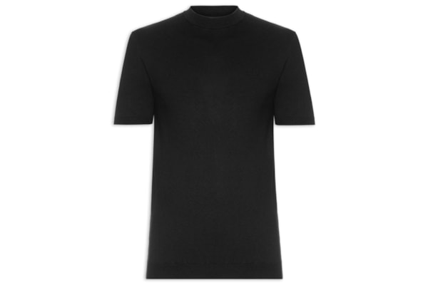 Camiseta Masculina Tricot Tencel - Preto