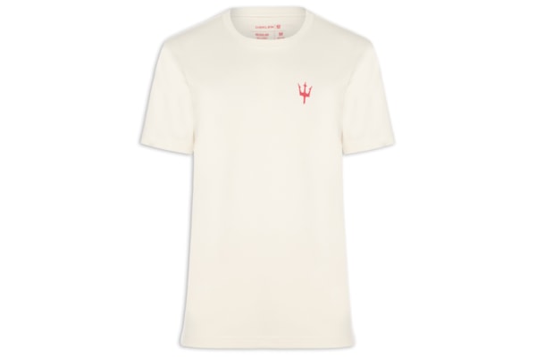 Camiseta Masculina Tridente Sunset - Bege
