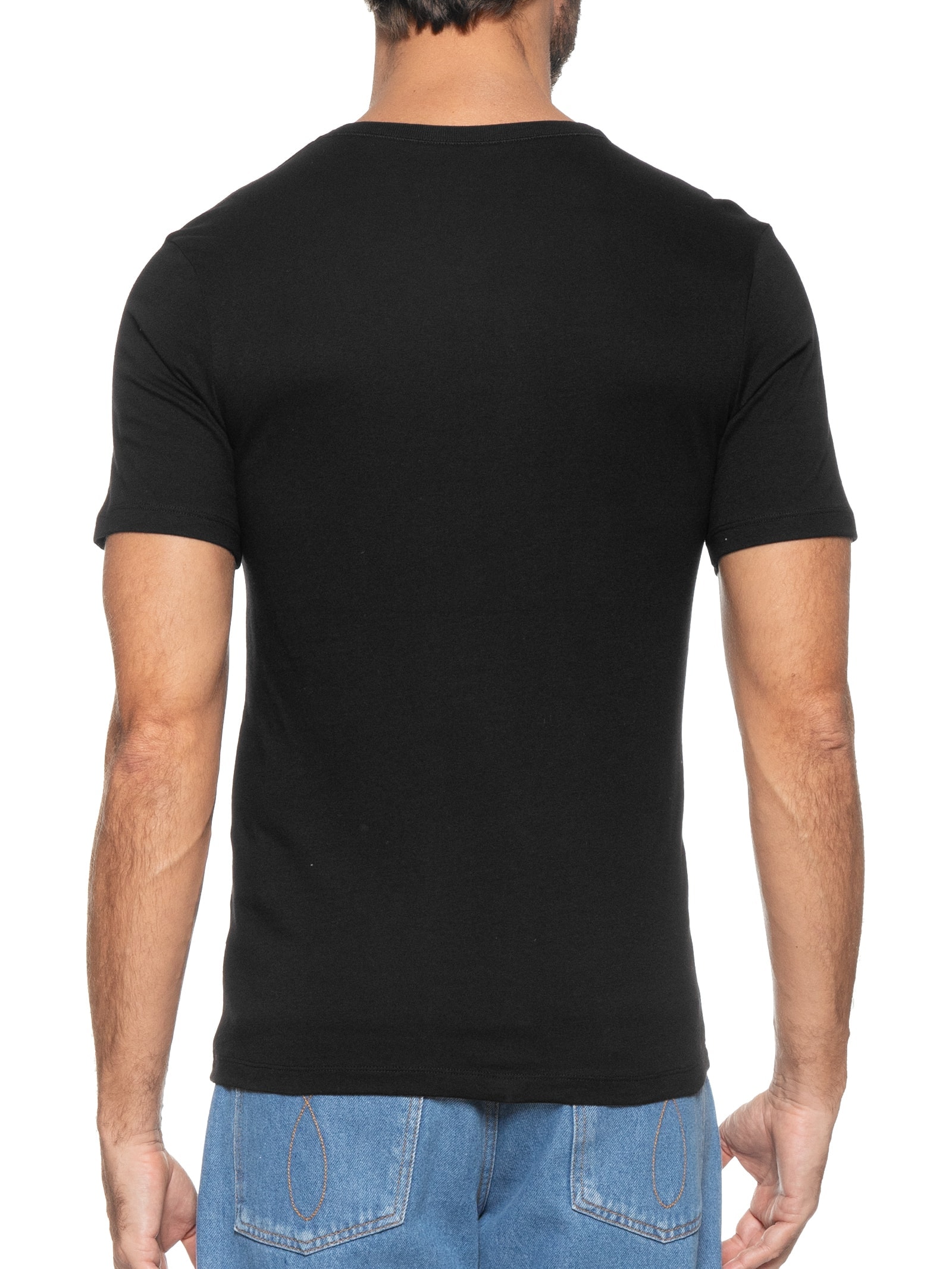 Camiseta Masculina Trn Classic 3 Peças Preto Boss