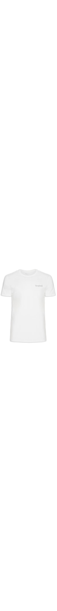 Camiseta Masculina Tropical Caipirinha - Off White