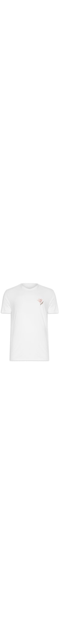 Camiseta Masculina Tropicale - Branco
