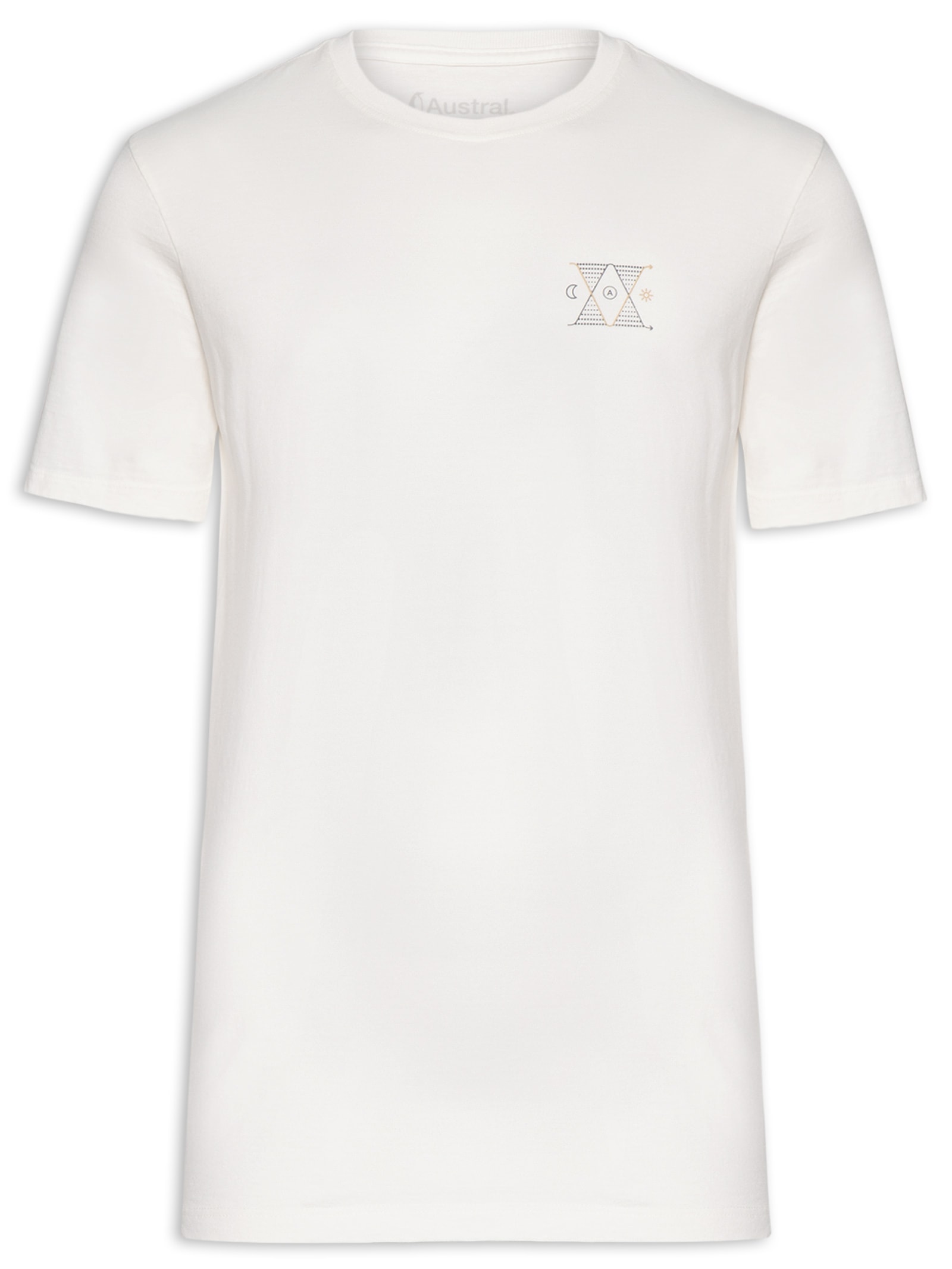 Camiseta Masculina Twilight Branco Austral