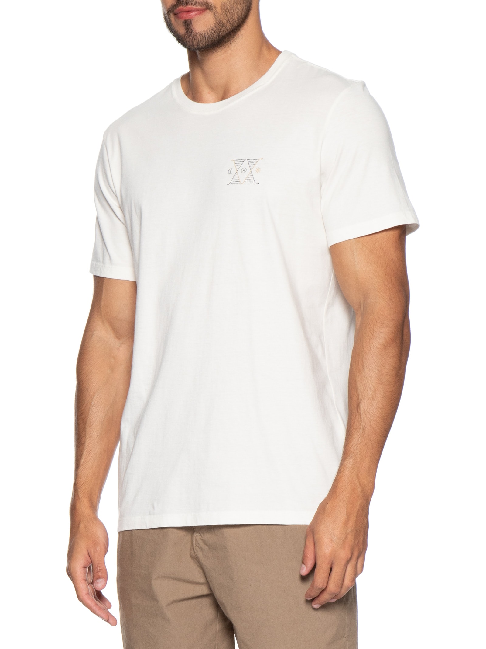 Camiseta Masculina Twilight Branco Austral