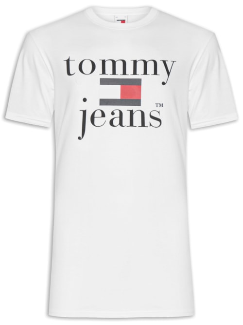 Camiseta Masculina Twist Fit Em Algodão – Branco