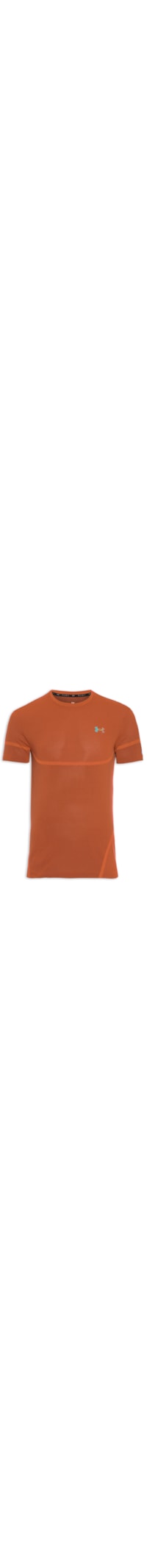 Camiseta Masculina Ua Rush Seamless - Laranja