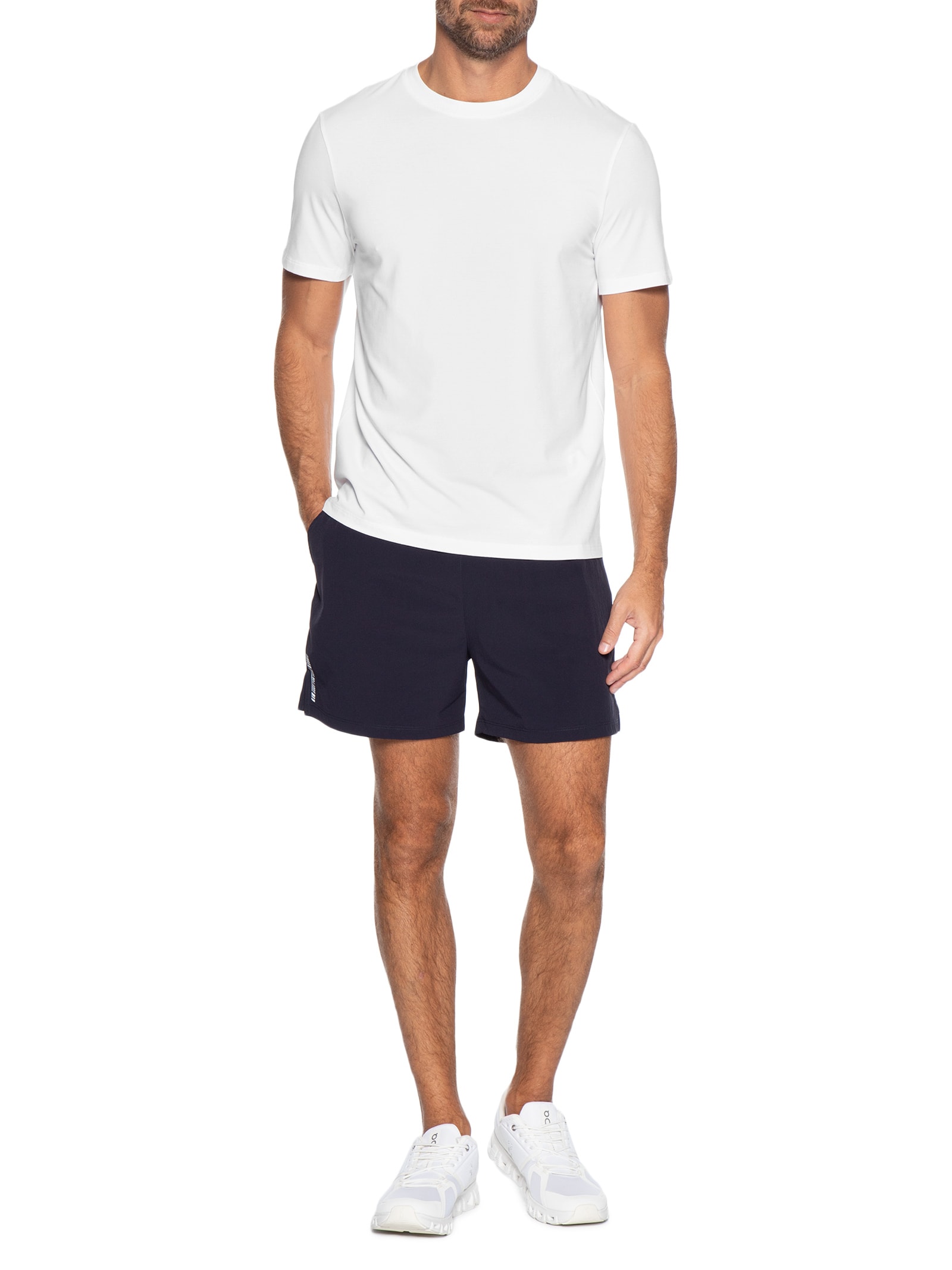 Camiseta Masculina Ultra Branco Hering Sports