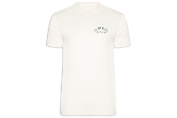 Camiseta Masculina Underwear Meia Malha Linho Heritage - Bege